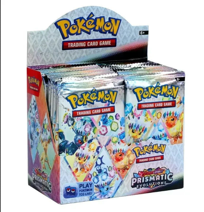 *Prismatic Evolutions 360Pcs Pokemon Card Journey Together Stellar Crown 151 Ultra Prism English Booster Battle Transaction *///