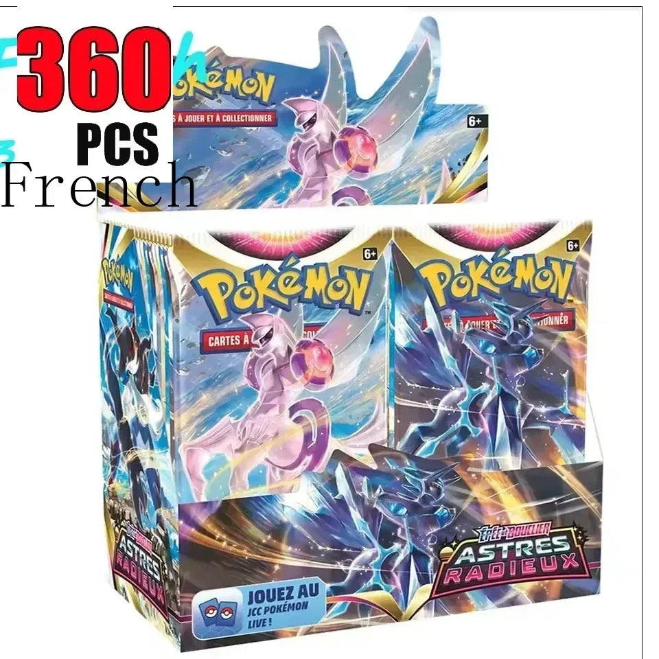 360P French Pokémon TCG: Ecarlet & Violet Etsncelles Astral Radiance Obsidian Flames Booster Box Pokemoned Card Game 36 Pack Box