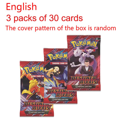 360Pcs Pokemon Card Prismatic Evolutions Scarlet Violet 151 Surging Sparks PALDEAN FATES English Booster Battle Transaction Card