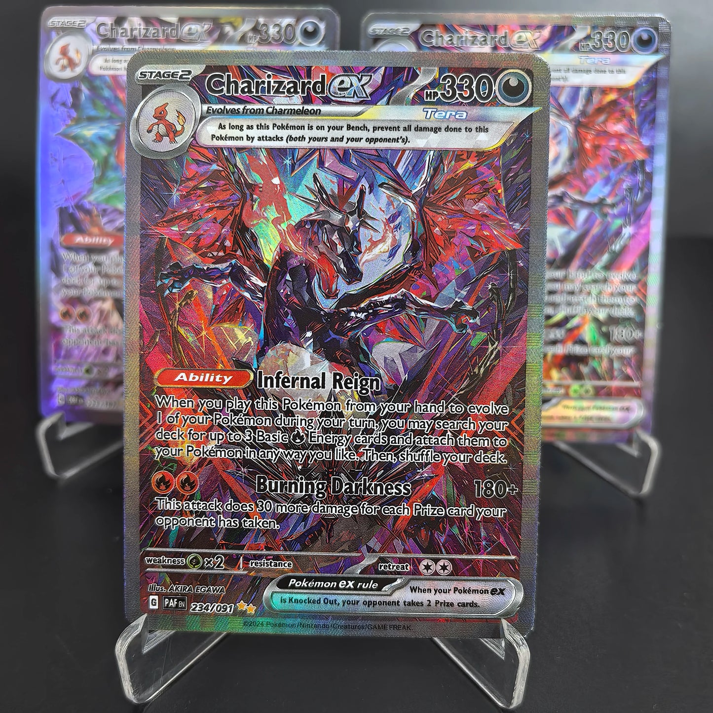 DIY PTCG Pokemon Collection Cards Charizard Rayquaza Lugia Giratina V  Self Made Cards Classic Game Anime Cards Gift Toys