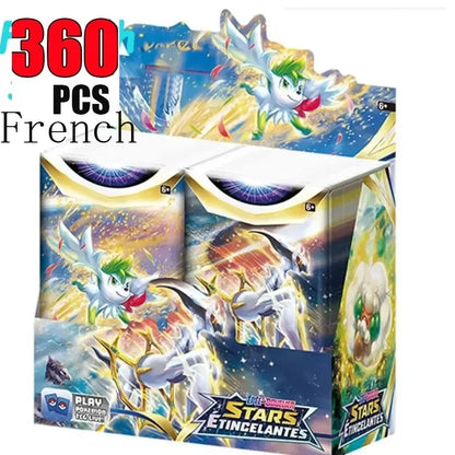 360P French Pokémon TCG: Ecarlet & Violet Etsncelles Astral Radiance Obsidian Flames Booster Box Pokemoned Card Game 36 Pack Box