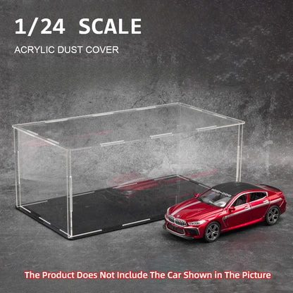 1/18 1/24 1/32 Transparent Acrylic Car Model Display Box Dust Cover Blind Box Dust-proof Diecast Storage Professional Storage