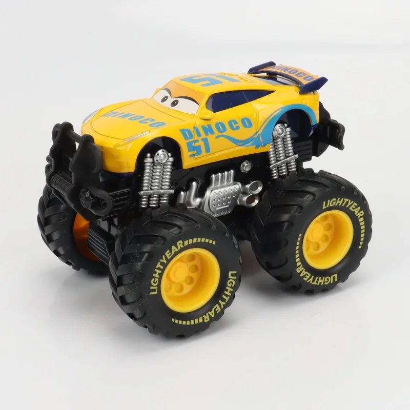 Cars Disney Pixar Cars Lightning McQueen rhapsody matador bulldozer truck Mater harvester 1:55 Diecast Metal Car Model Toy