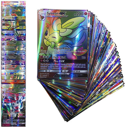 English Pokemon Cards GX Tag Team Vmax EX Mega Shining Game Battle Carte Trading Collection