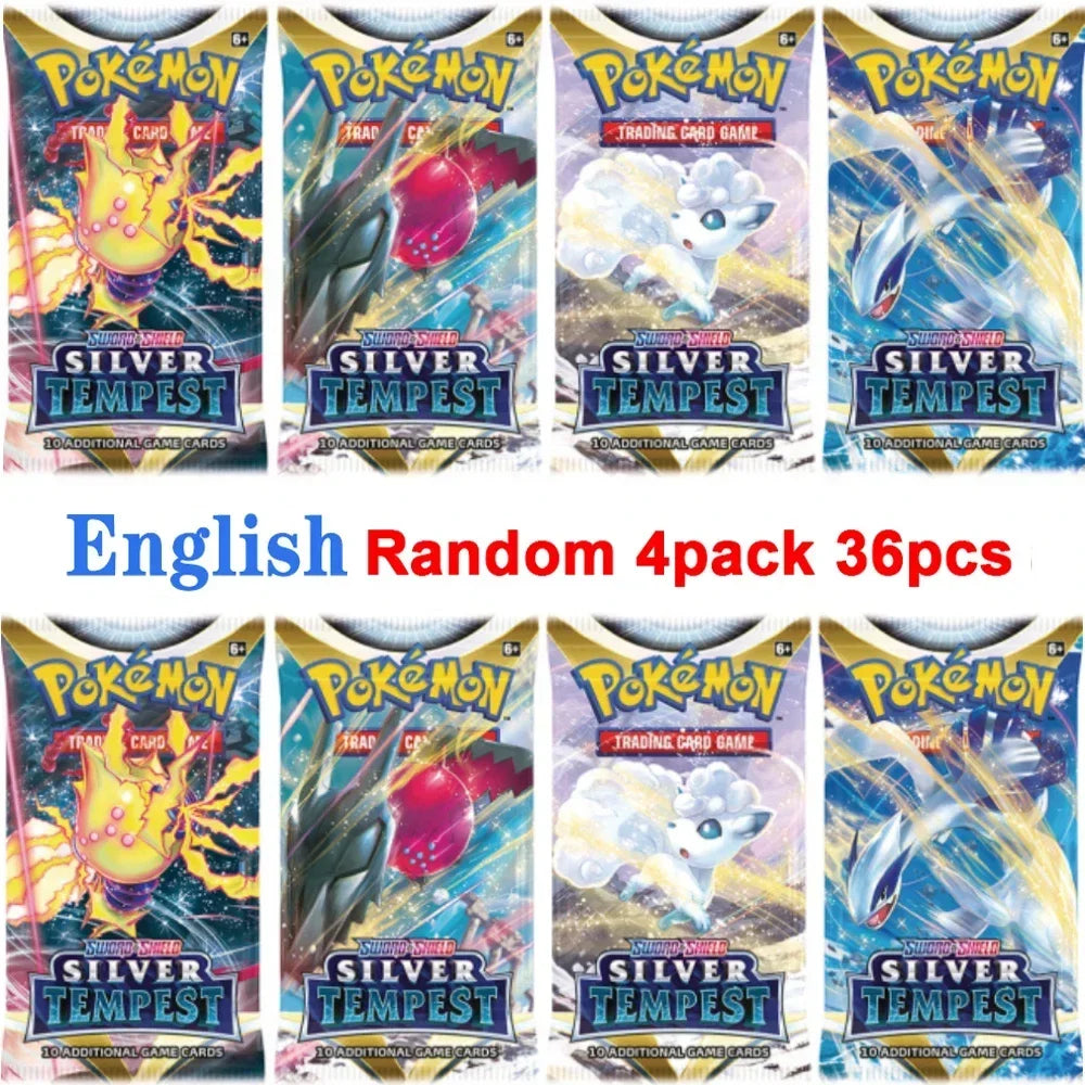 New 36/40Pcs Box Pokemon Card Scarlet & Violet Prismatic Evolutions English Booster Battle Carte Trading Collection Cards Gifts