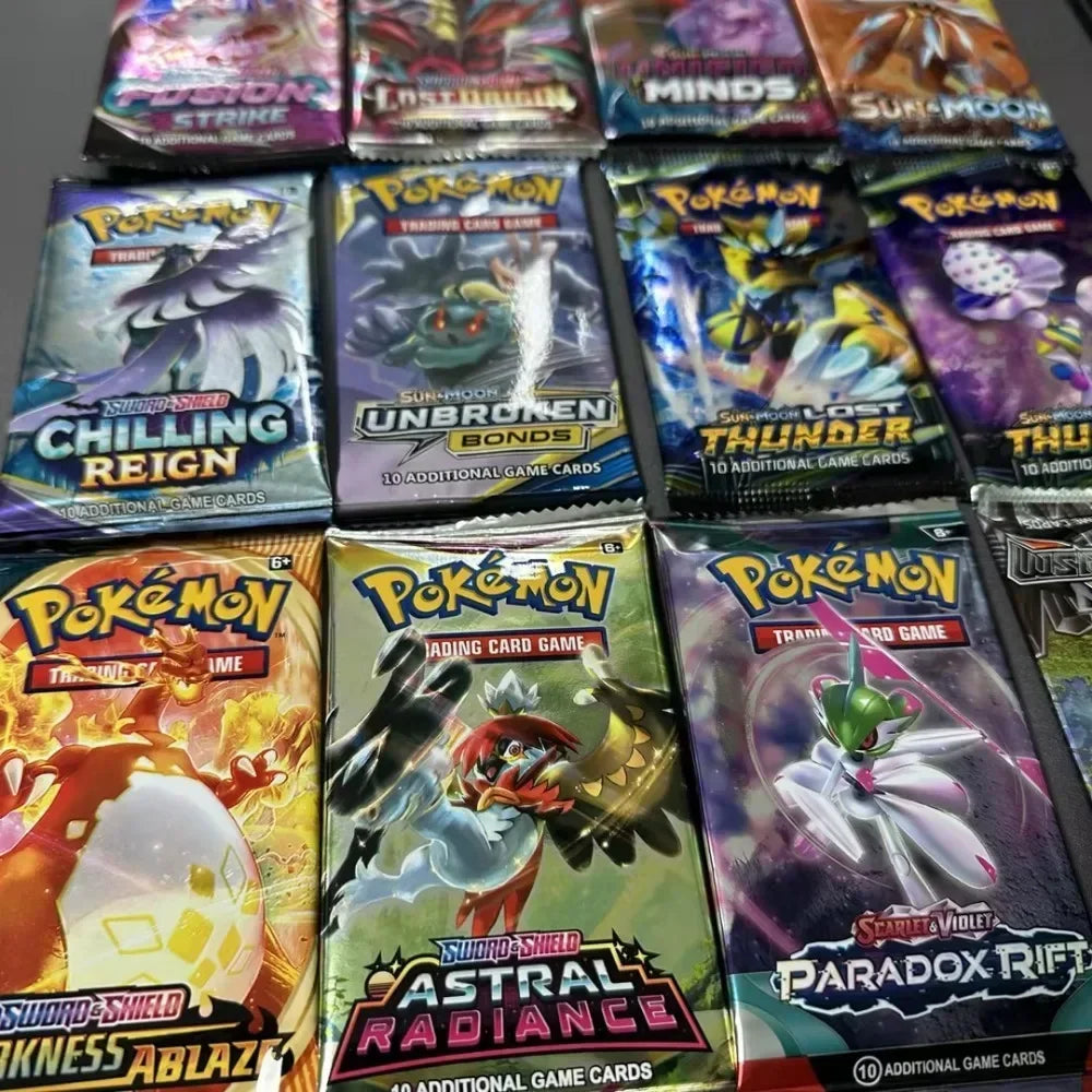 New 36/40Pcs Box Pokemon Card Scarlet & Violet Prismatic Evolutions English Booster Battle Carte Trading Collection Cards Gifts