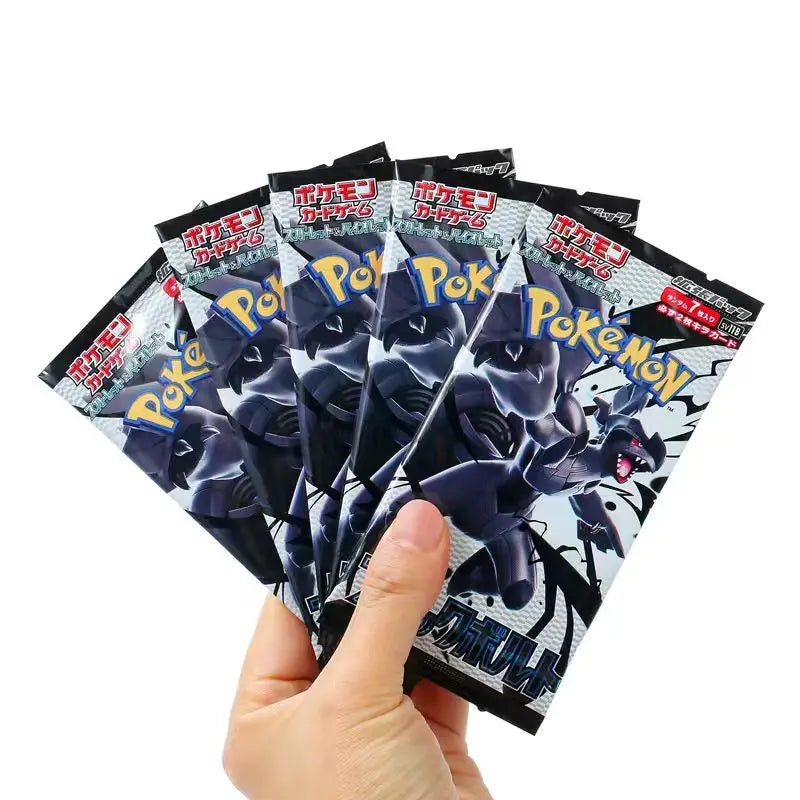 Pokemon Japanese Proxy Card Sv11B Black Bolt Scarlet Violet 151 Reshiram Zekrom Ex Victini 288/sv-P Game Collection Card Gifts