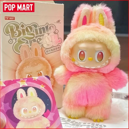 POP MART LABUBU  THE MONSTERS × Sanrio Characters Macaron  Front High Energy Have A Seat Cola Series Vinyl Plush Blind Box