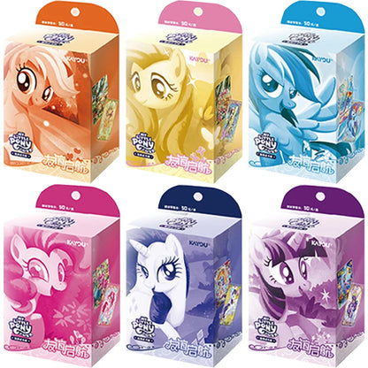 KAYOU Genuine My Little Pony Card Cute Funny Party Friendship Eternal Cards SGR Princess Anime Game Collectible Cards Toys Gifts