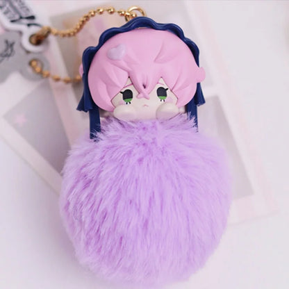 【low price】Anime Alien Stage Character Keychain Luka till Sua Ivan Mizi Hyuna Maumet Mini Plush Mascot Trendy Blind Box Toy Gift