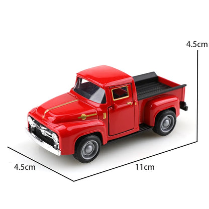 (bagged)1:38 Classical FORD F100 Pickup, Alloy Model Car, Simulated vehicle, children alloy car, boy's toy model, car ornaments