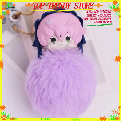 【low price】Anime Alien Stage Character Keychain Luka till Sua Ivan Mizi Hyuna Maumet Mini Plush Mascot Trendy Blind Box Toy Gift