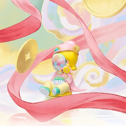 POP MART The Golden Gallop Series Mystery Box Genuine Blind Box Guess Toys Bag Ornament Figurines Home Decor Desktop Dolls Model