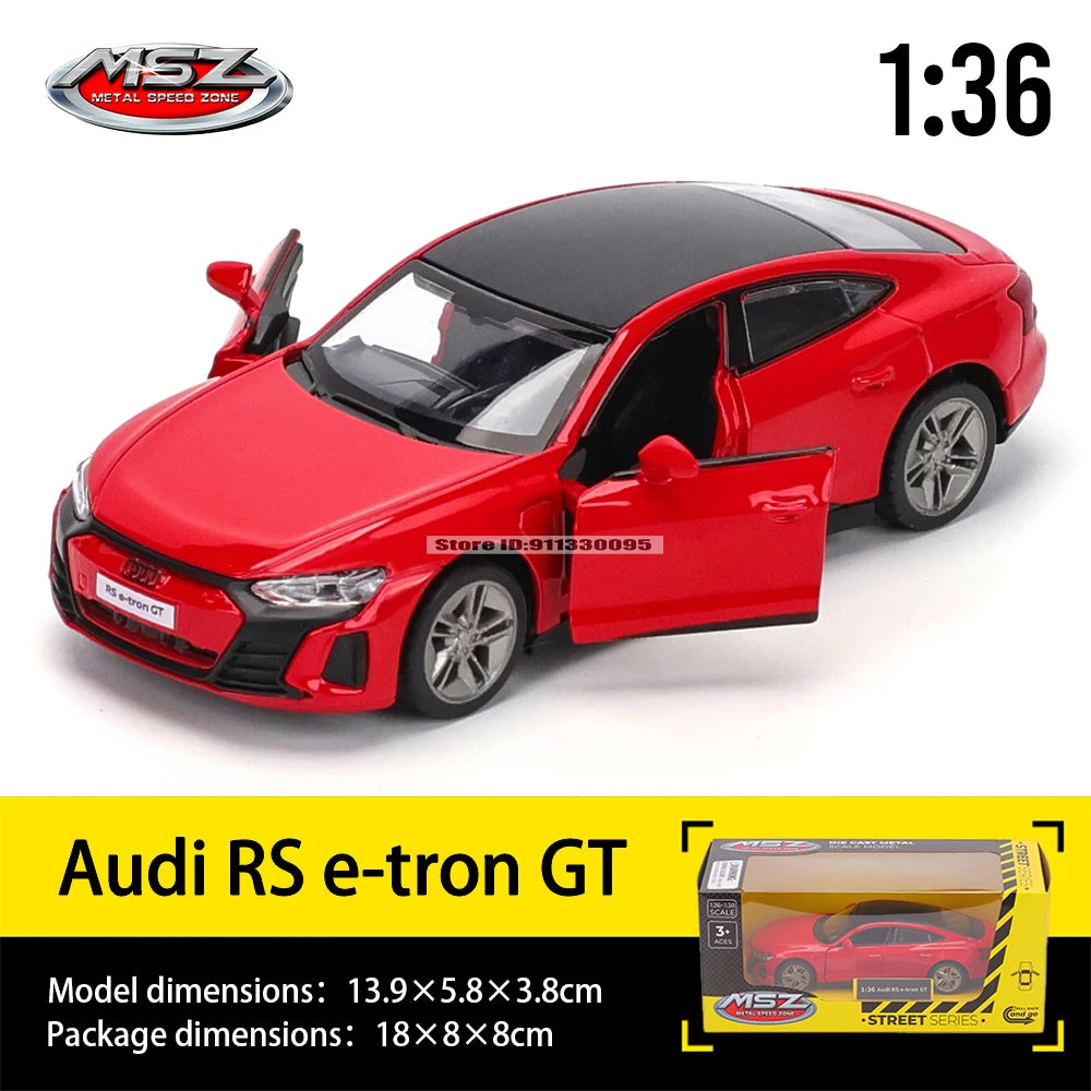 MSZ 1:32 Porsche 911 GT3 RS Audi, BMW, Nissan car mold die-casting decoration series toy tools gift Alloy manufacturing
