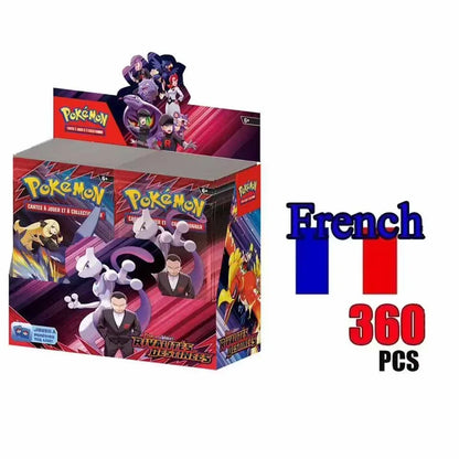 360P French Pokémon TCG: Ecarlet & Violet Etsncelles Astral Radiance Obsidian Flames Booster Box Pokemoned Card Game 36 Pack Box