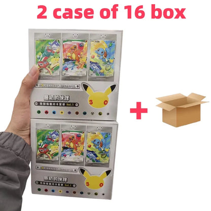 In Stock Pokemon 30th Anniversary Set Vol.1 SV16.0 Original Celebration Collectible PTCG Card First Partner SIR Cards Toy Gift