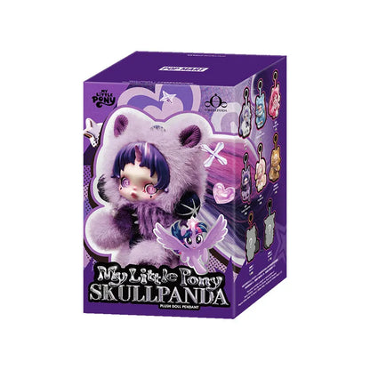 POP MART SKULLPANDA My Little Pony Series Plush Doll Pendant Trendy Blind Box Toys Mystery Box Action Figure Surprise
