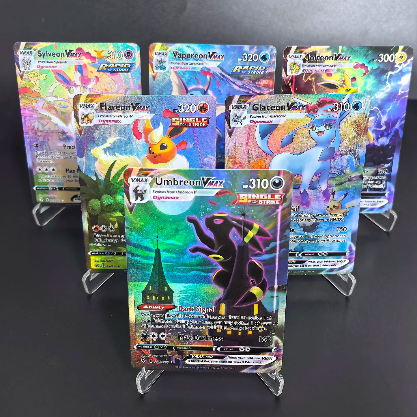 DIY PTCG Pokemon Collection Cards Charizard Rayquaza Lugia Giratina V  Self Made Cards Classic Game Anime Cards Gift Toys