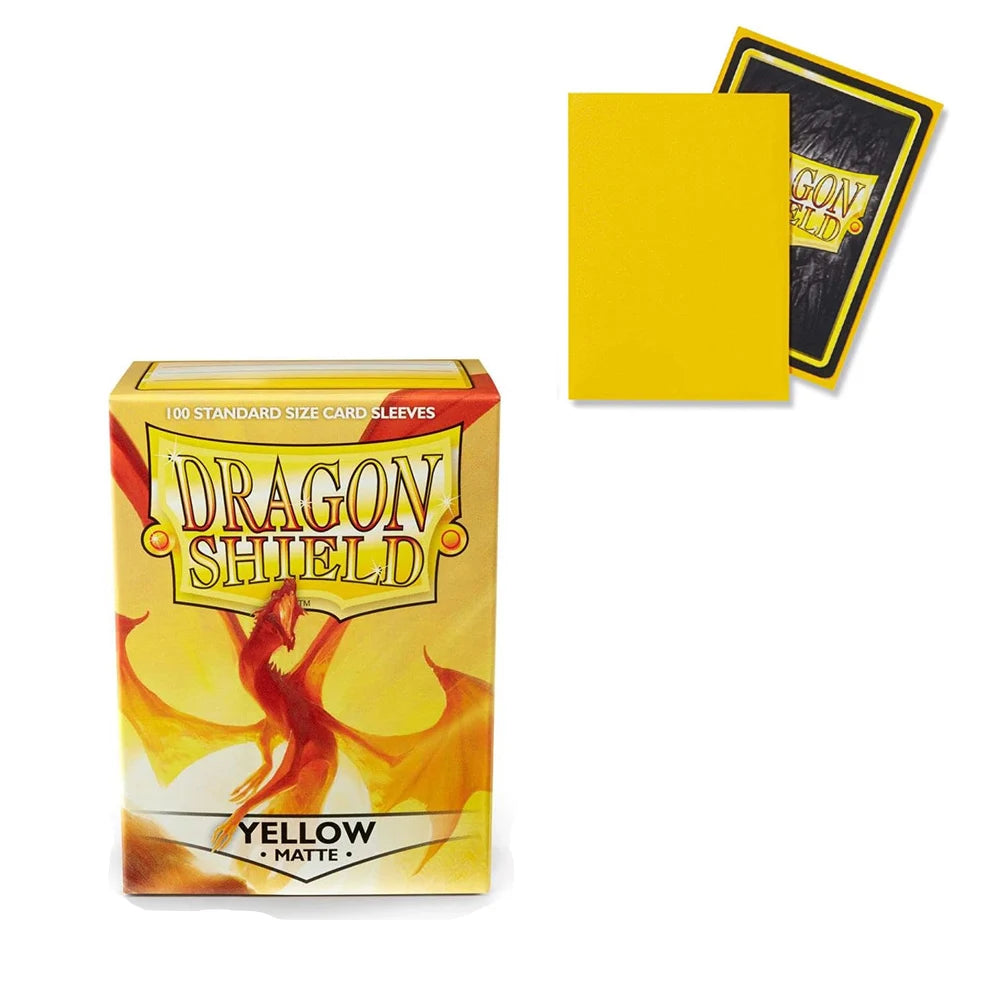 100 PCS/BOX 66x91mm Standard Size Demark Dragon Shield Matte Card Sleeves for MTG/PKM/YGO/TCG Board Game Cards Slevees