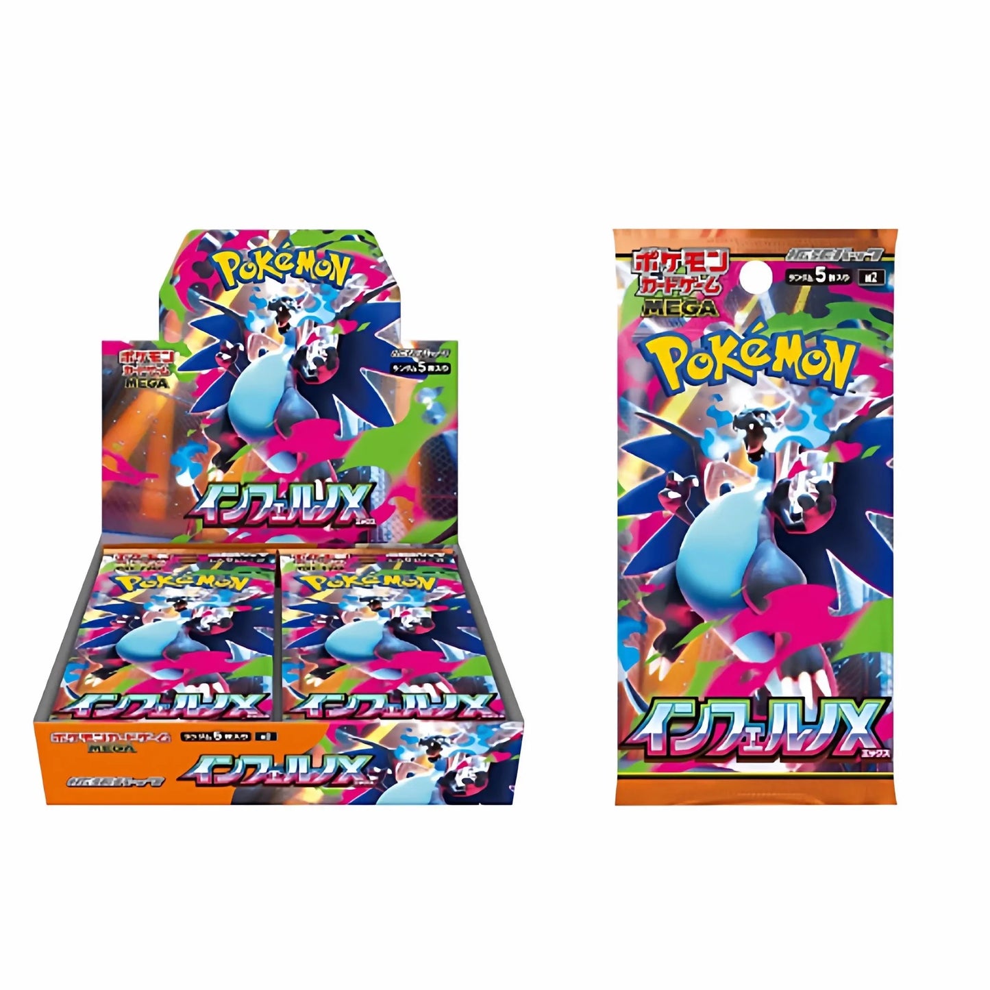 Original Pokemon MEGA M3 Card The Void Zero Trading Booster Pack Japanese PTCG Simplified Chinese Collectible Cards Toys Gifts