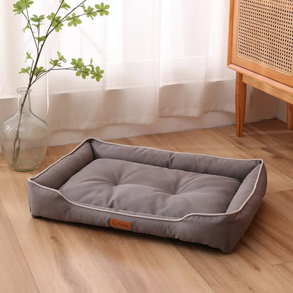 Waterproof Large Dog Bed Mat Soft Thickened Small Dog Sofa Cushion Filling Cat Bed Bite-resistant Dog Kennel Accessories