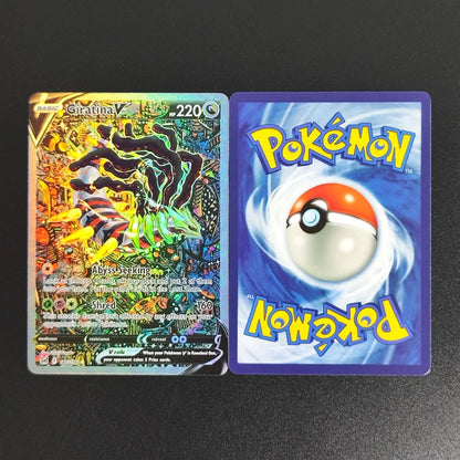 PTCG Foil Proxy English Gengari Rayquaza Vmax Giratian Lugia V Mew Latias Latios EX Collectibles Trading Card Game