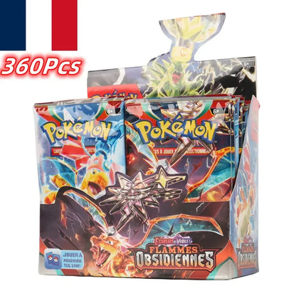 360Pcs French Pokémon TCG: Scarlet & Violet Obsidian Flames Booster Box Pokemon Cards 36 Pack Box
