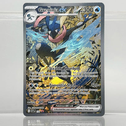 PKM Holographic PROXY Cards Scarlet-Violet Series Latias EX Pikachu EX Alolan Exeggutor PTCG Game Collection Cards Game Toys
