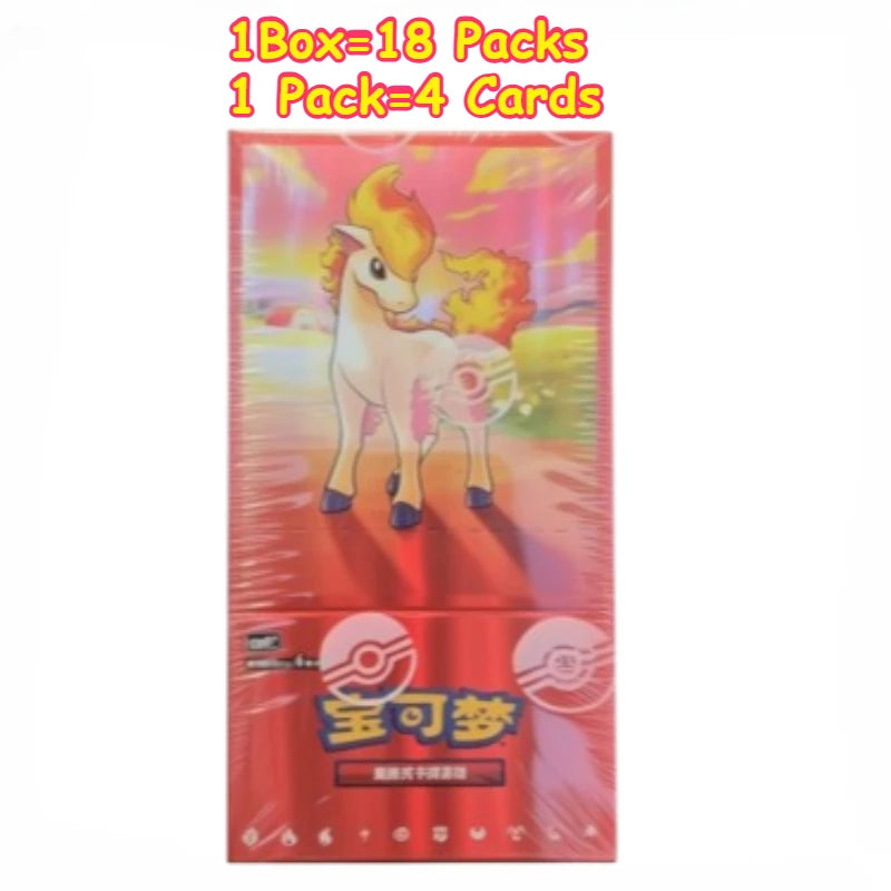 100%Original Pokemon Gem Pack Vol3 Edition Cards Anime Pokemon PTCG Trading Gem Bag 2 Cards Collected Toy Social Birthday Gift