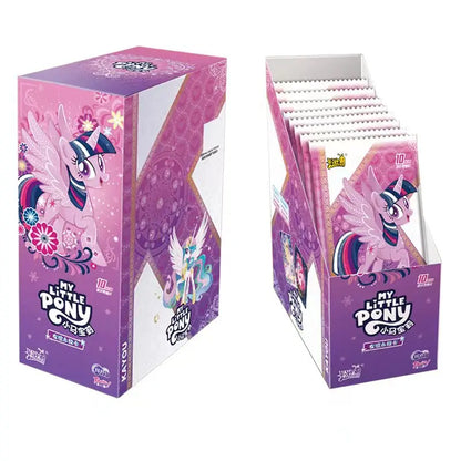 KAYOU Genuine My Little Pony Card Cute Funny Party Friendship Eternal Cards SGR Princess Anime Game Collectible Cards Toys Gifts