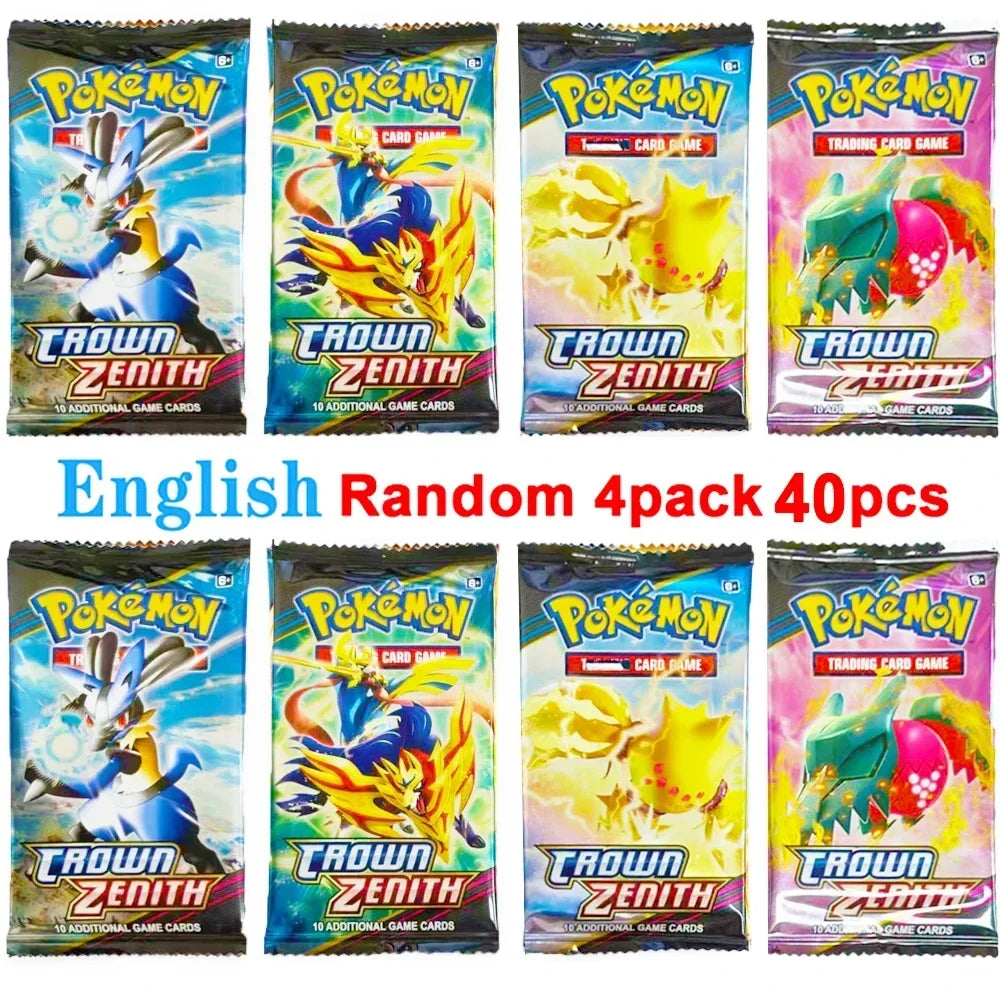 New 36/40Pcs Box Pokemon Card Scarlet & Violet Prismatic Evolutions English Booster Battle Carte Trading Collection Cards Gifts
