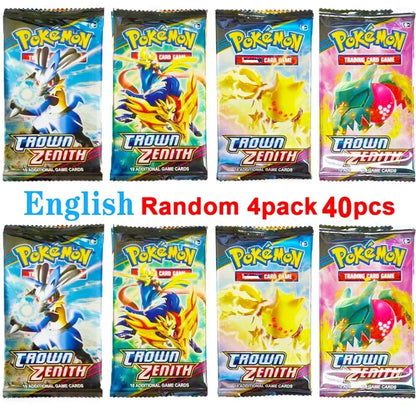 New 36/40Pcs Box Pokemon Card Scarlet & Violet Prismatic Evolutions English Booster Battle Carte Trading Collection Cards Gifts