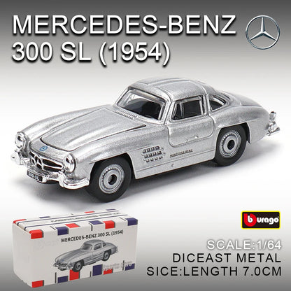 Bburago 1:64 golf Porsche 911 Shelby Raventon Mustang Lamborghini Collection Series Car Die Casting Model Children's Gift Toy