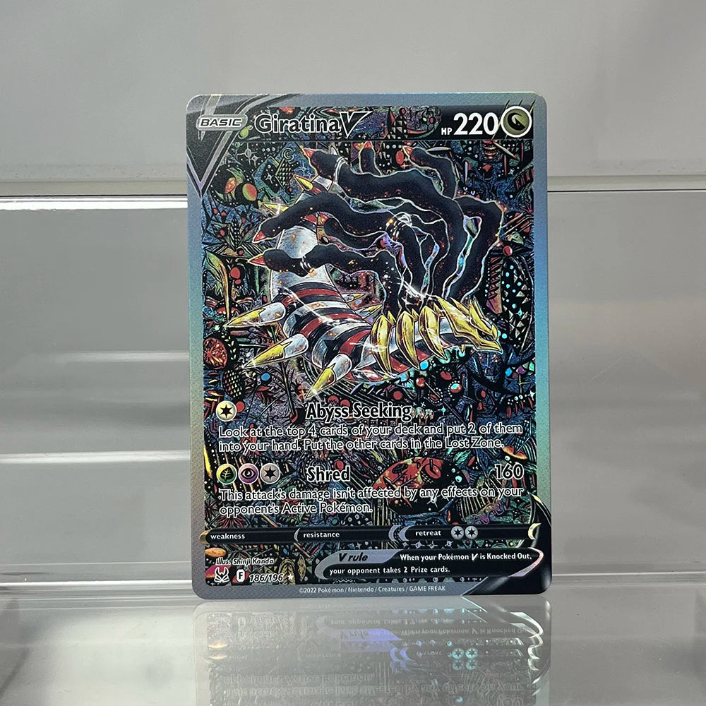 Foil PKM Single Cards Pikachu Charizard EX Bubble Mew Game Rare Collection Cards PTCG Rainbow Proxy Cards