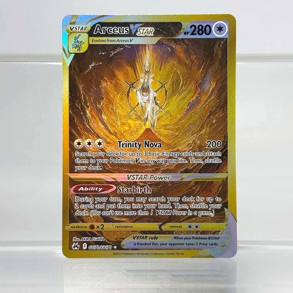 PKM Holographic PROXY Cards Scarlet-Violet Series Latias EX Pikachu EX Alolan Exeggutor PTCG Game Collection Cards Game Toys