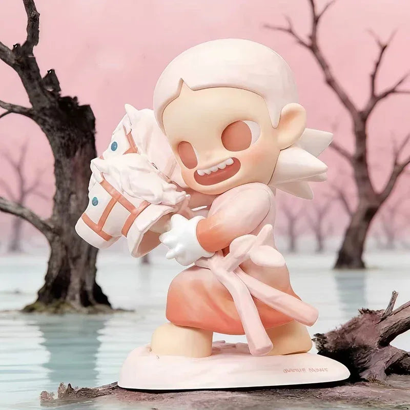 POP MART The Golden Gallop Series Mystery Box Genuine Blind Box Guess Toys Bag Ornament Figurines Home Decor Desktop Dolls Model