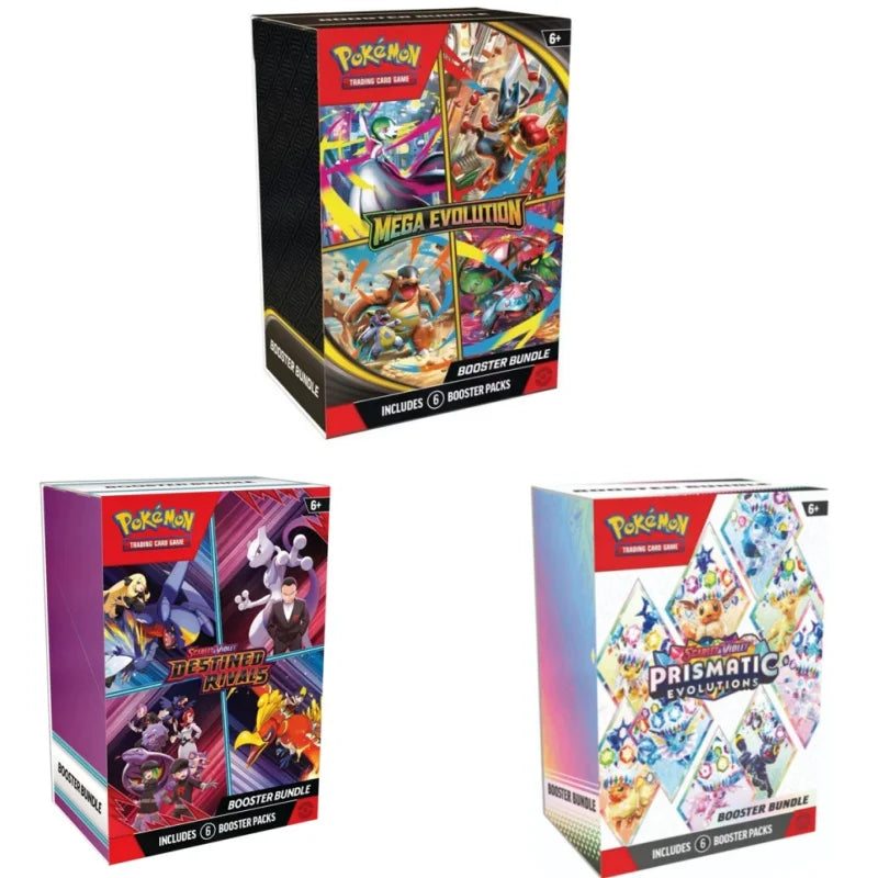 Pokemon Card v10 Booster bundle M2 Booster bundle Prismatic Evolutions Scarlet Violet 151 English Booster Transaction Cards Gift