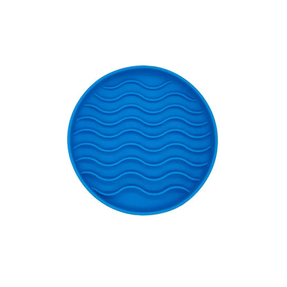 Pet supplies Slow Food  Bowl Cat Anti-Knockover Anti-Slip Food Bowl Puppy Anti-choking Silicone Toy Food Plate
