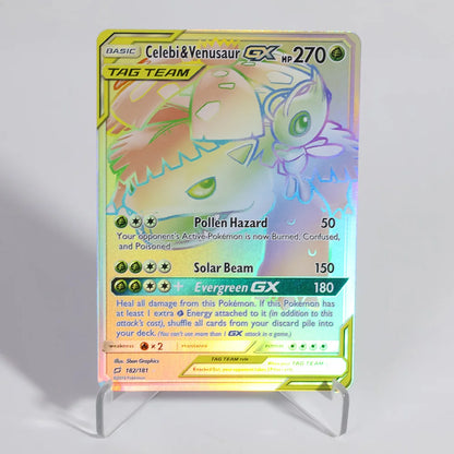 PKM Foil Cards Proxy Cards Latios&Pikachu Mew Greninja Holographic Game Trading Collection PTCG Proxy Toys Gifts