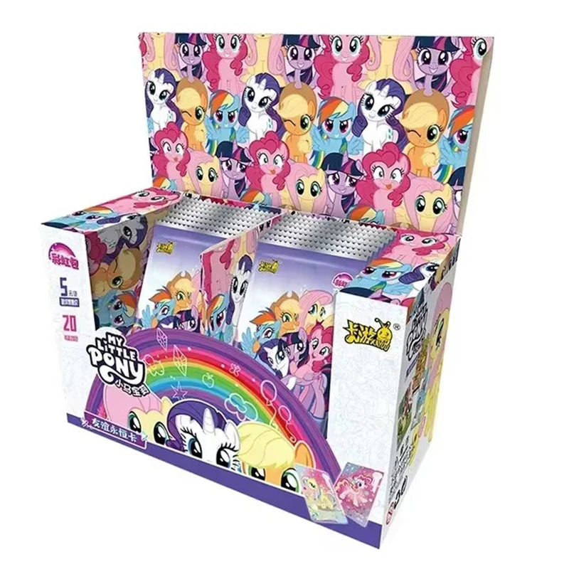 KAYOU Genuine My Little Pony Card Cute Funny Party Friendship Eternal Cards SGR Princess Anime Game Collectible Cards Toys Gifts