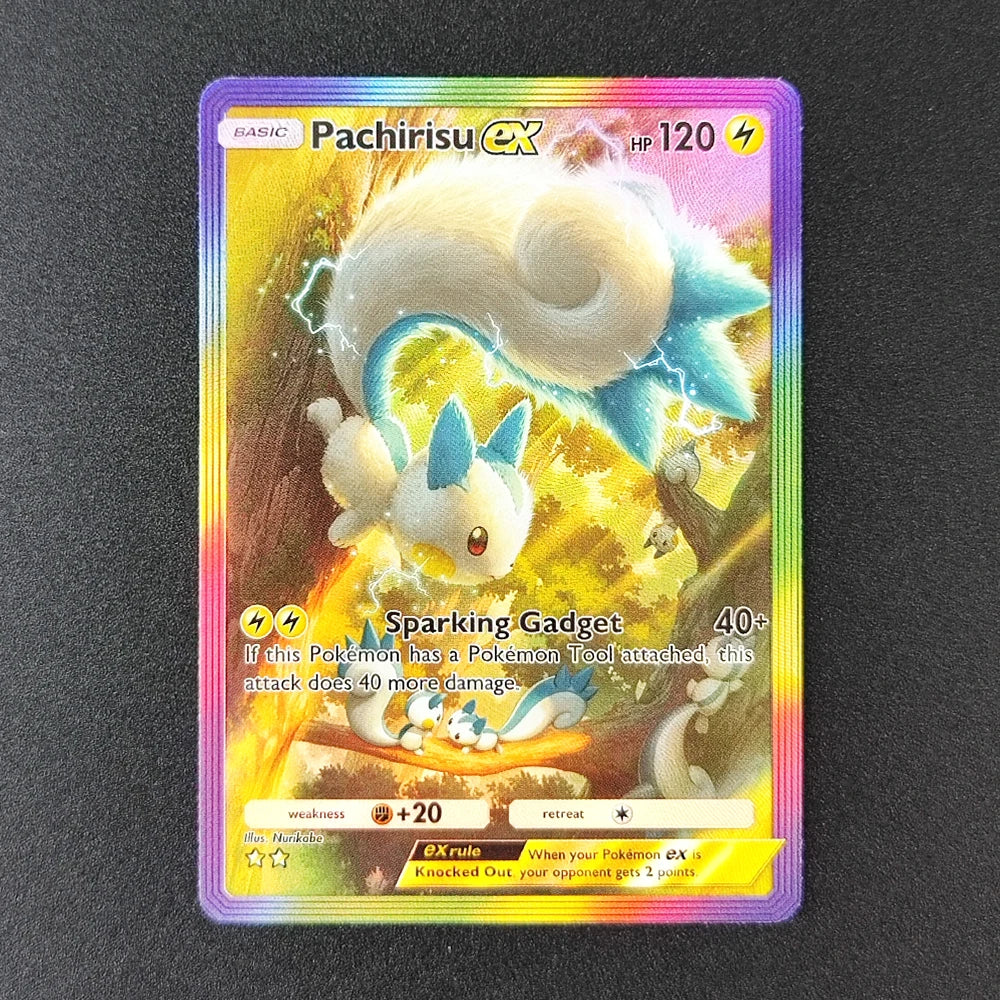 DIY Pokemon TCG Pocket Cards Super Rare Golgaleo Lunala Palkia Arceus Charizard EX APP Game Card