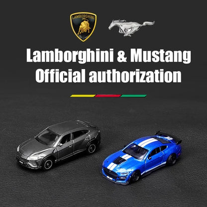 Bburago 1:64 GOLF GT 2017 2020 mustang shelby gt500 Car Model Collection Kids Xmas Gift Toys for Boys Ferrari  Benz Volkswagen