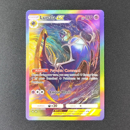 DIY Pokemon TCG Pocket Cards Super Rare Golgaleo Lunala Palkia Arceus Charizard EX APP Game Card