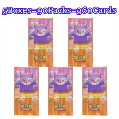 100%Original Pokemon Gem Pack Vol3 Edition Cards Anime Pokemon PTCG Trading Gem Bag 2 Cards Collected Toy Social Birthday Gift