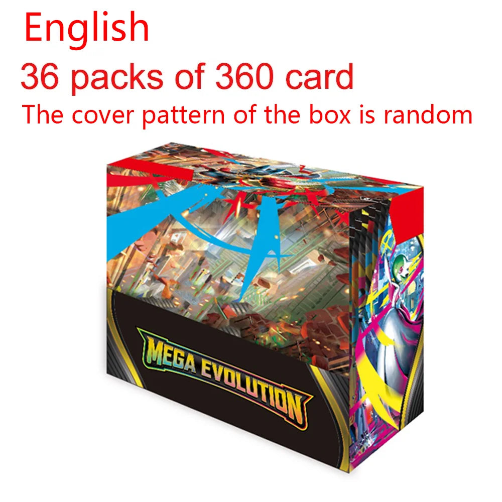 360Pcs Pokemon Card Prismatic Evolutions Scarlet Violet 151 Surging Sparks PALDEAN FATES English Booster Battle Transaction Card
