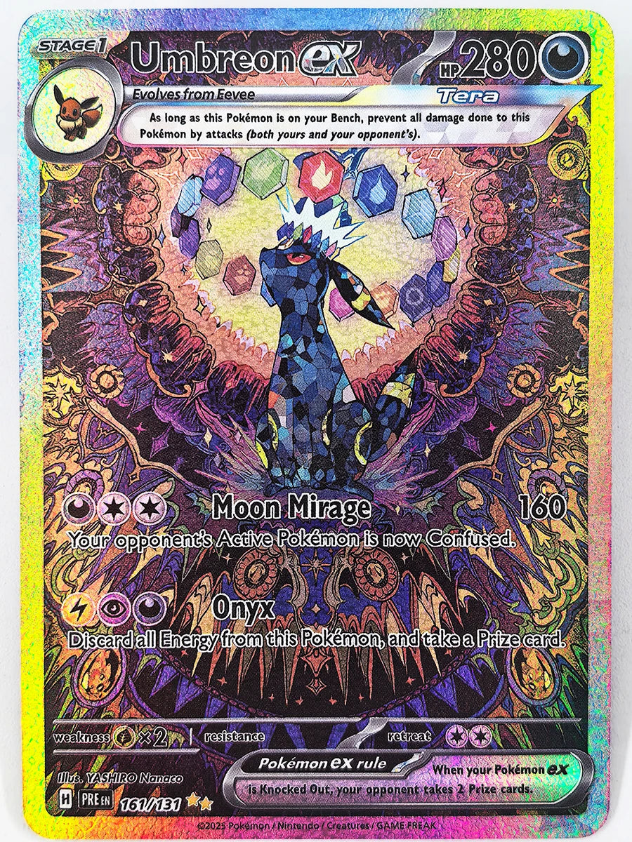 PRE Umbreon Eevee Sylveon Leafeon Glaceon Toys Hobbies Hobby Collectibles Game Collection Anime Cards