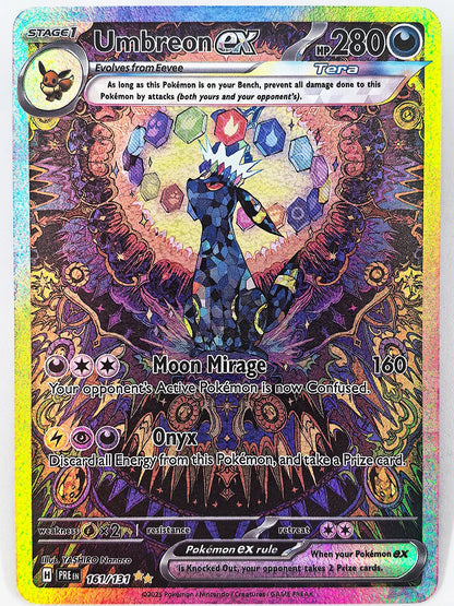 PRE Umbreon Eevee Sylveon Leafeon Glaceon Toys Hobbies Hobby Collectibles Game Collection Anime Cards