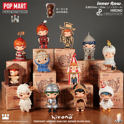 POPMART Hirono Shelter Series Blind Random Box Toys Kawaii Anime Action Figure Caixa Caja Surprise Mystery Box Dolls Girls Gift