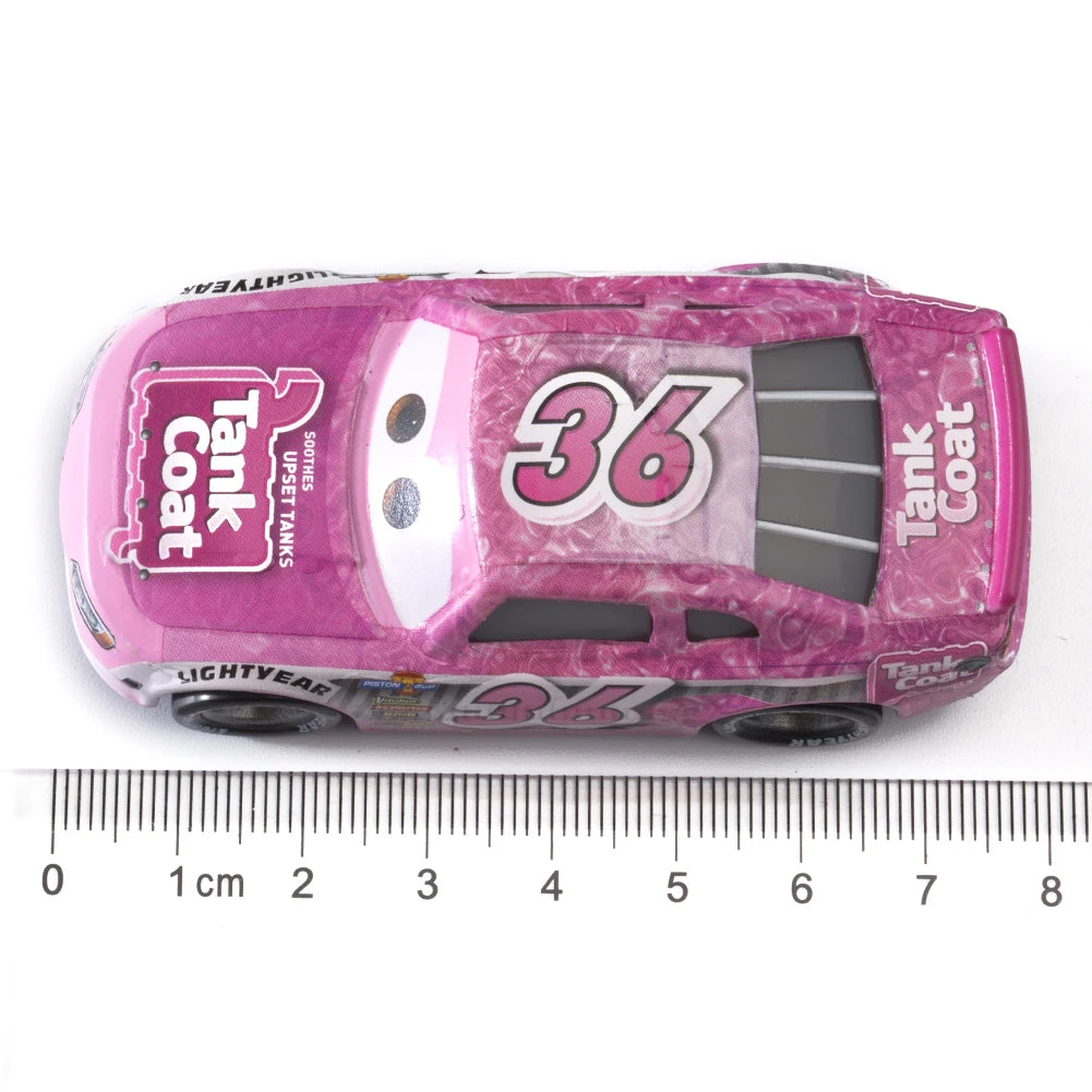 Cars Disney Pixar Cars 2 3 Toy Lightning McQueen Mater Jackson Storm Alloy Metal Model Car 1:55 Metal Toys Children Gifts