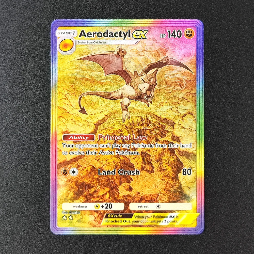 DIY Pokemon TCG Pocket Cards Super Rare Golgaleo Lunala Palkia Arceus Charizard EX APP Game Card